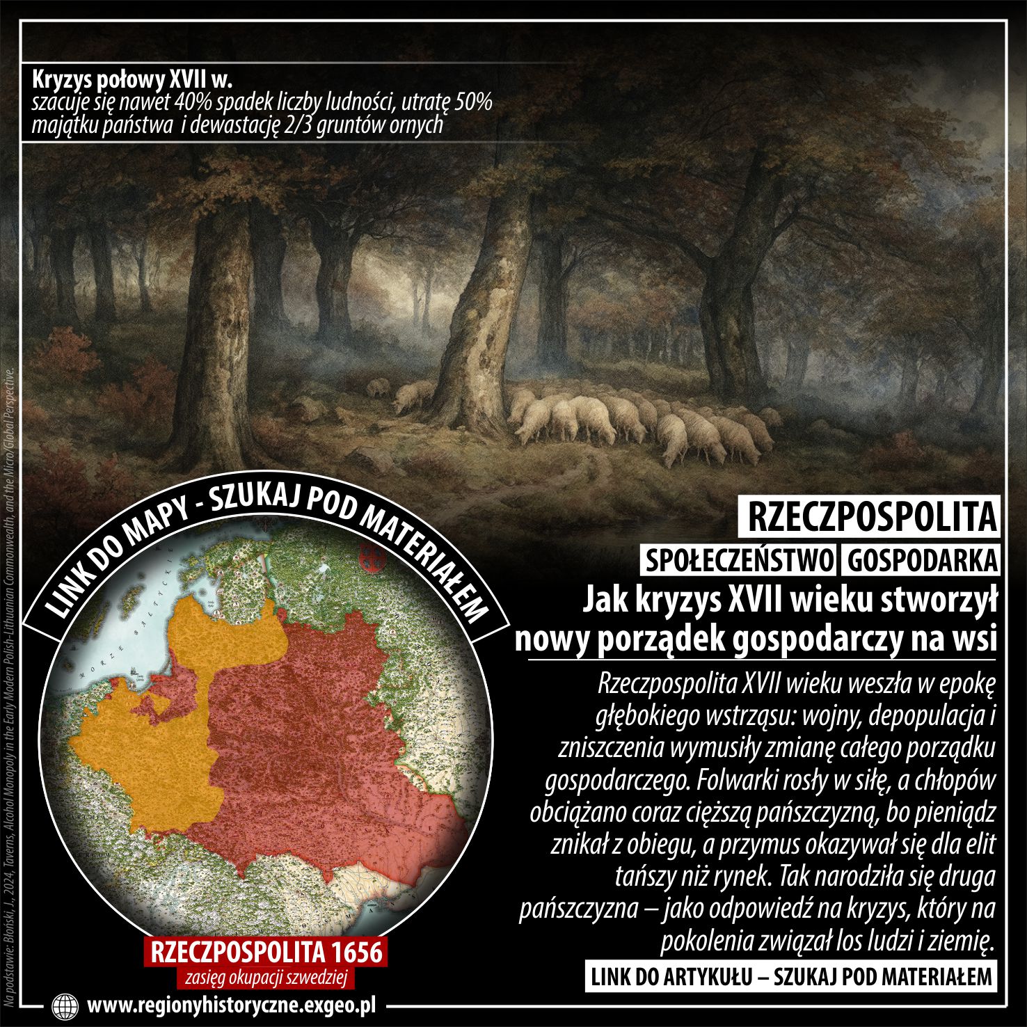 RZECZPOSPOLITA | Jak kryzys XVII wieku stworzył nowy porządek gospodarczy na wsi